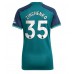 Tanie Strój piłkarski Arsenal Oleksandr Zinchenko #35 Koszulka Trzeciej dla damskie 2023-24 Krótkie Rękawy